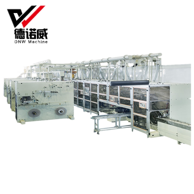 sanitary napkin machine pad production line