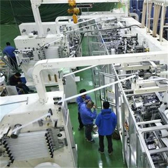 adult diaper manufacturering machinery