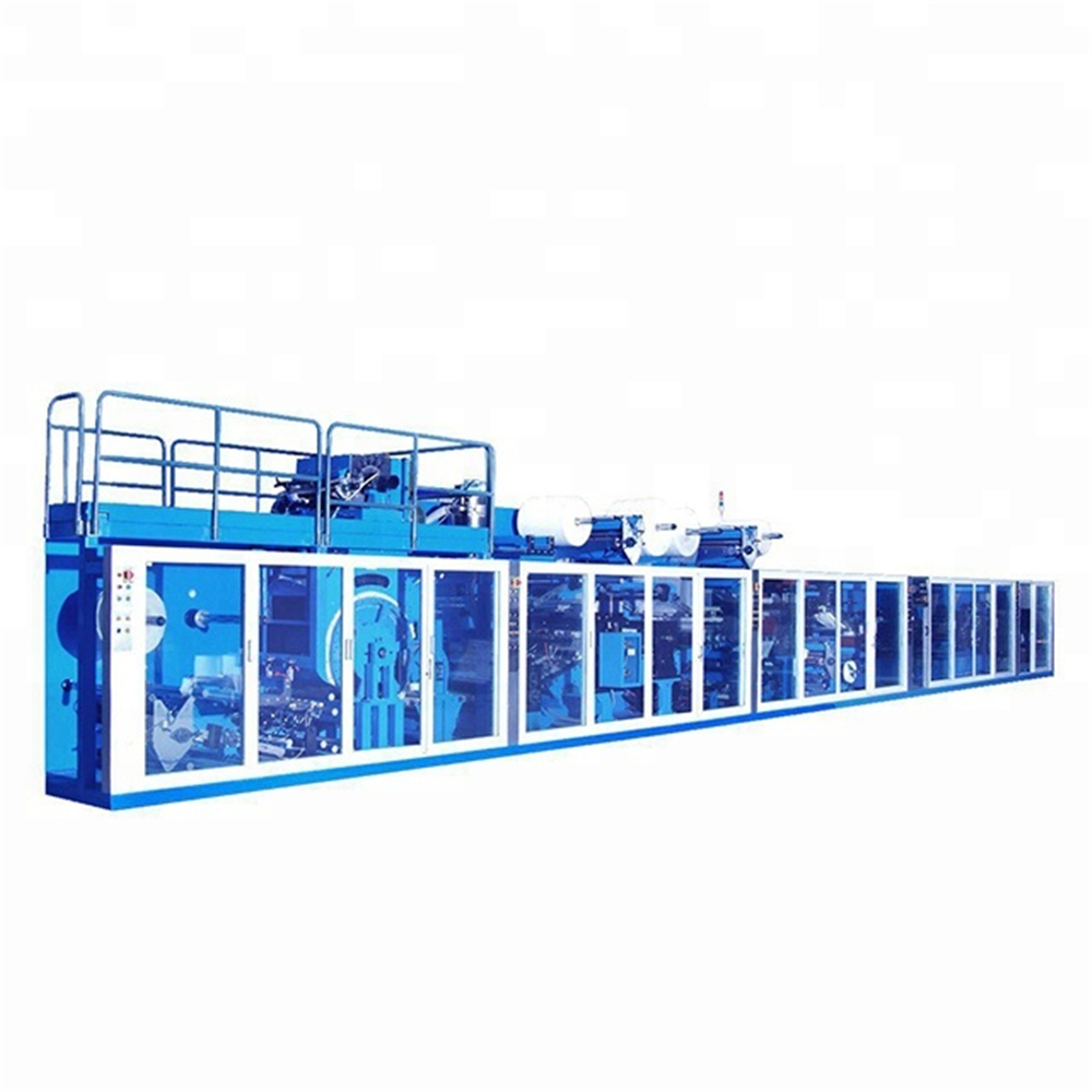 DNW-07 Full servo disposable under pads production line 