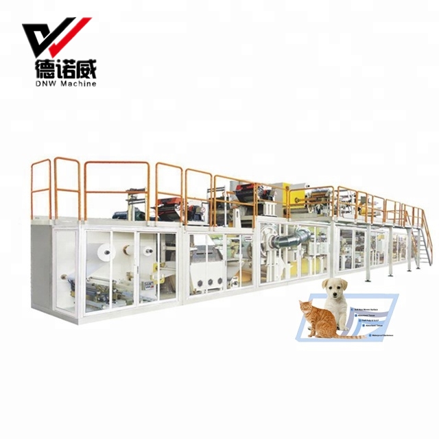 DNW-41 Hot sell high speed underpads machine 