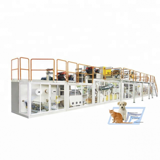 Super Absorbent Disposable Under Pad Making Machine Manufacturer From China