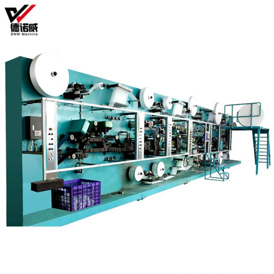 Longitudinal Folding System Packing Machine for Adult Diapers ...