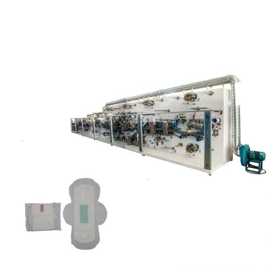 Hot Selling Full servo disposable menstrual pads machine with ...