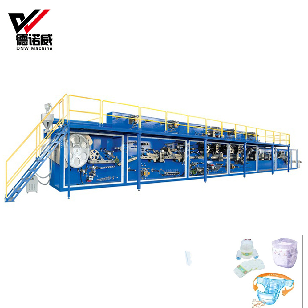 Brand New CE Certificated Disposable Baby Diaper Making Machine for Hospital and Incontinent 