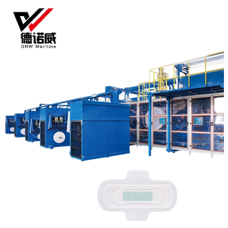 Customized Cheap Manufacturers high speed low cost sanitary napkin machine sanitary napkin production line 
