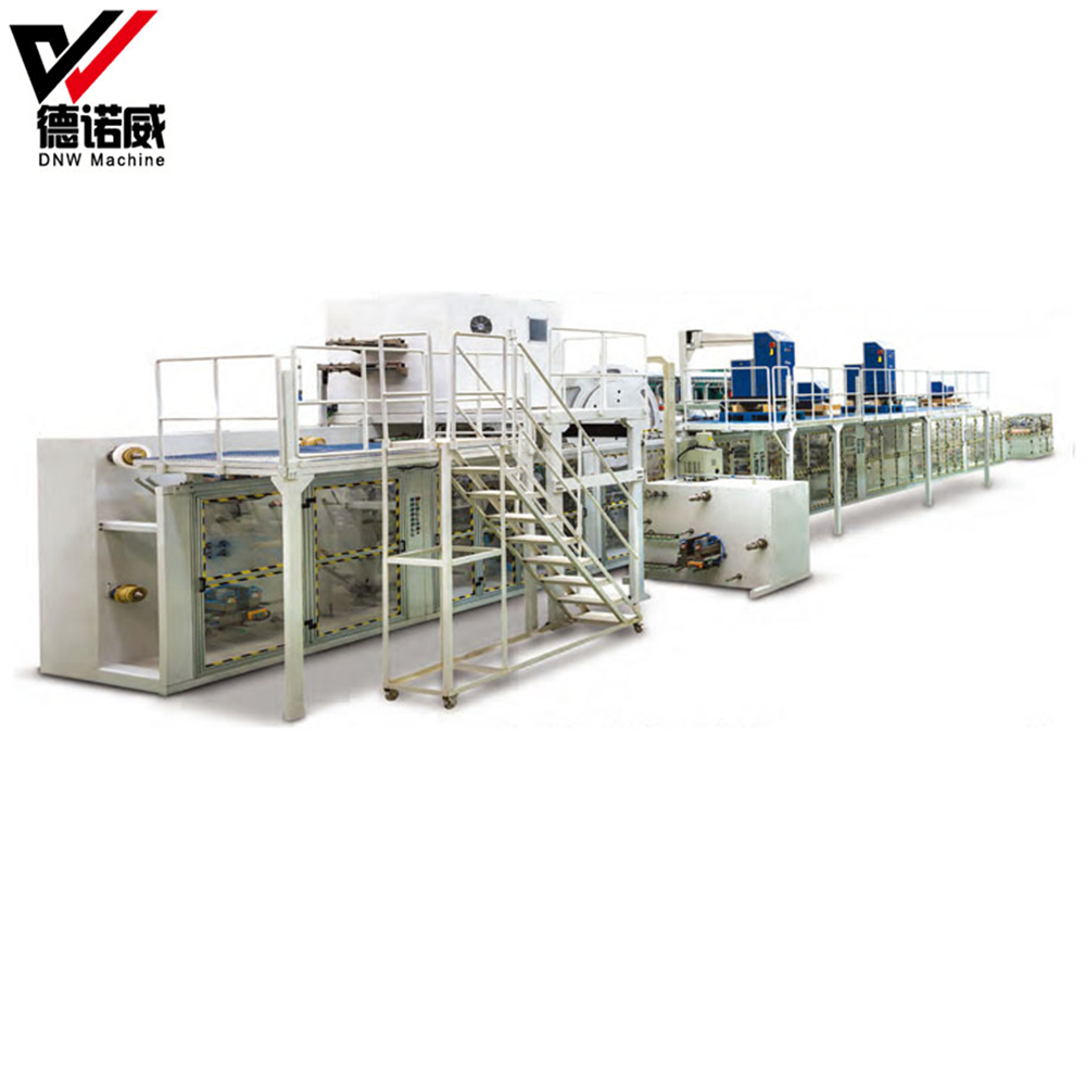 China Supplier High Speed Automatic Full-Servo Disposable sanitary napkin Manufacturing Machine 