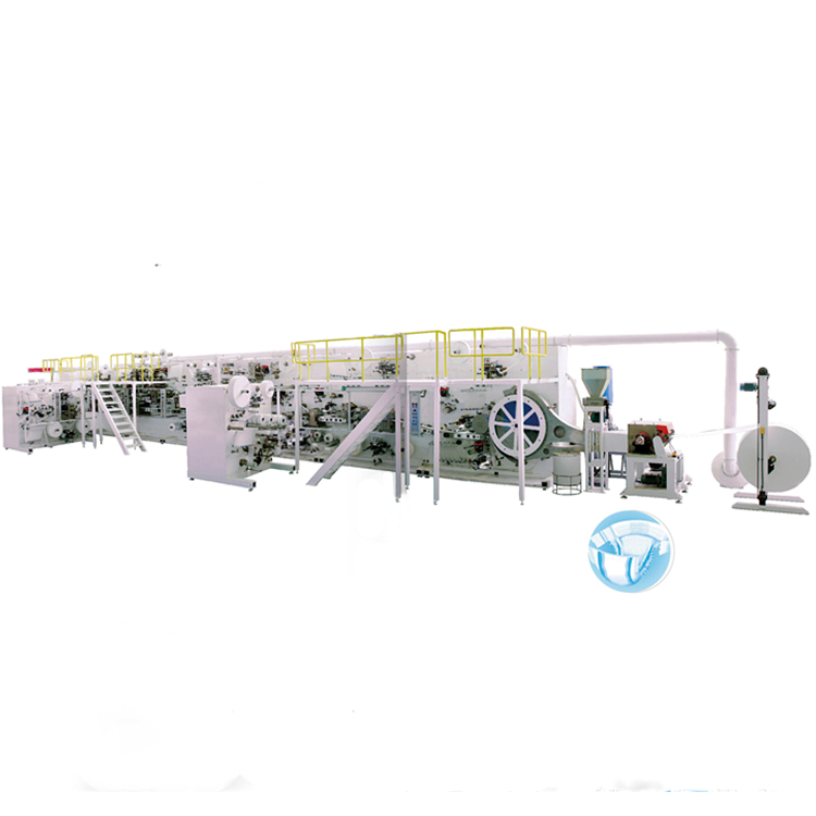 CE Certificate Semi automatic baby diaper packing machine with Longitudinal Folding System 