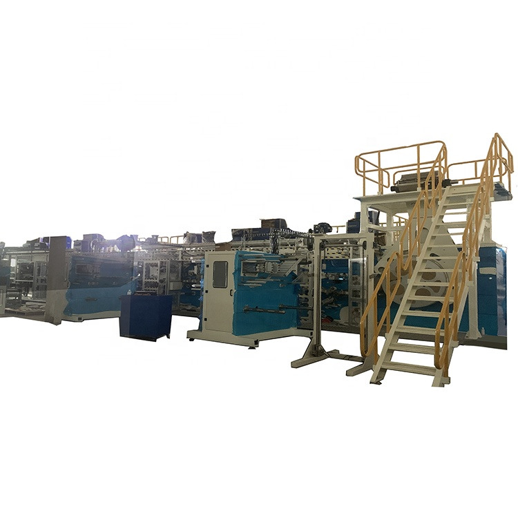 Factory Supply High elasticity machine for manufacturing baby diaper making production line 
