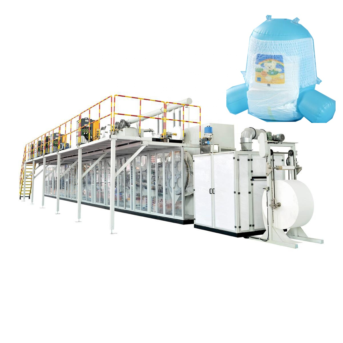 Hot Selling Professional baby diapers machine making machine for making disposable diapers 
