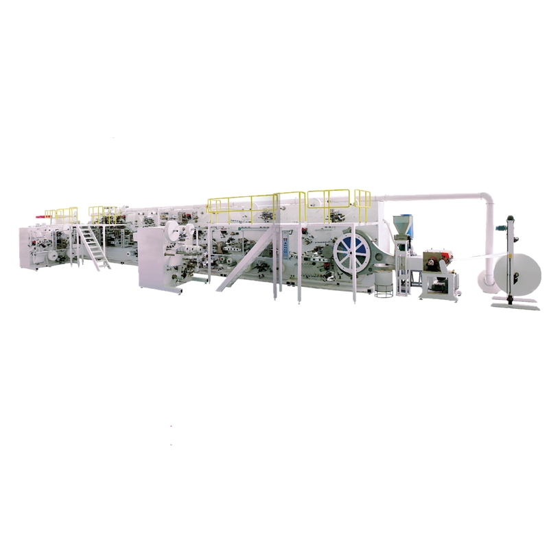Fully Automated Baby Diaper Machine Plastic Diapers Machine Customized Baby Diaper Making Machine 