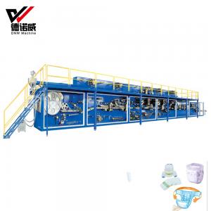 Stable performance cheap price small scale baby diaper making machine very popular in the market