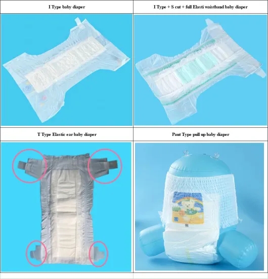 Full Servo T Shape Baby Diaper Production Line 