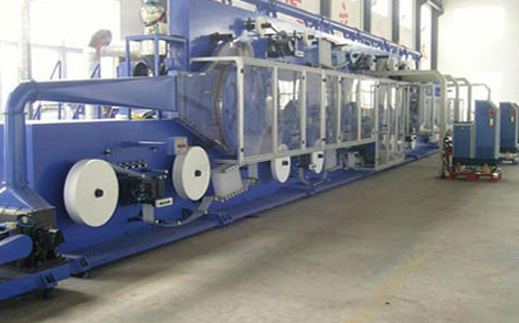Adult diaper machine production line